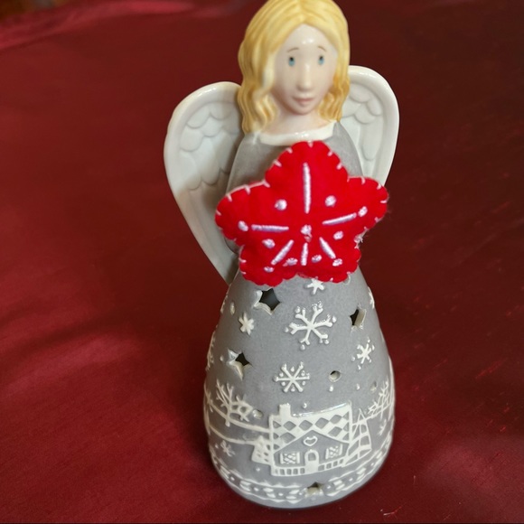 Lenox Festive Folk 8 Inch Angel Christmas Figurine Porcelain New In Box - Picture 4 of 11